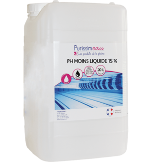 Purissimeau pH moins liquide 15% 20L