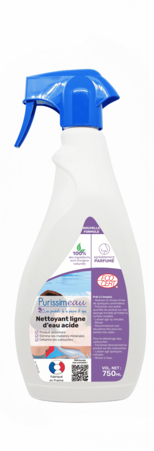 Purissimeaau Nettoyant Ligne d'eau Acide 750 mL